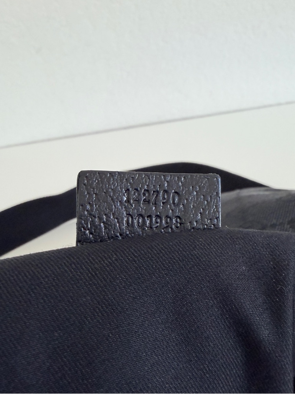 Gucci Black Monogram Crescent Shoulder Bag - Picture 15 of 15